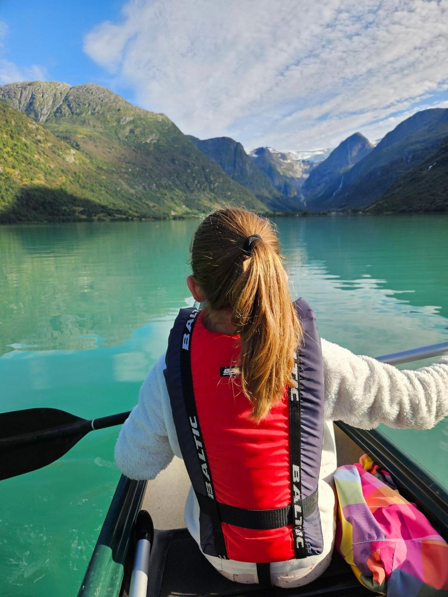 Trollbu Aabrekk gard Villa Briksdalsbre Buitenkant foto