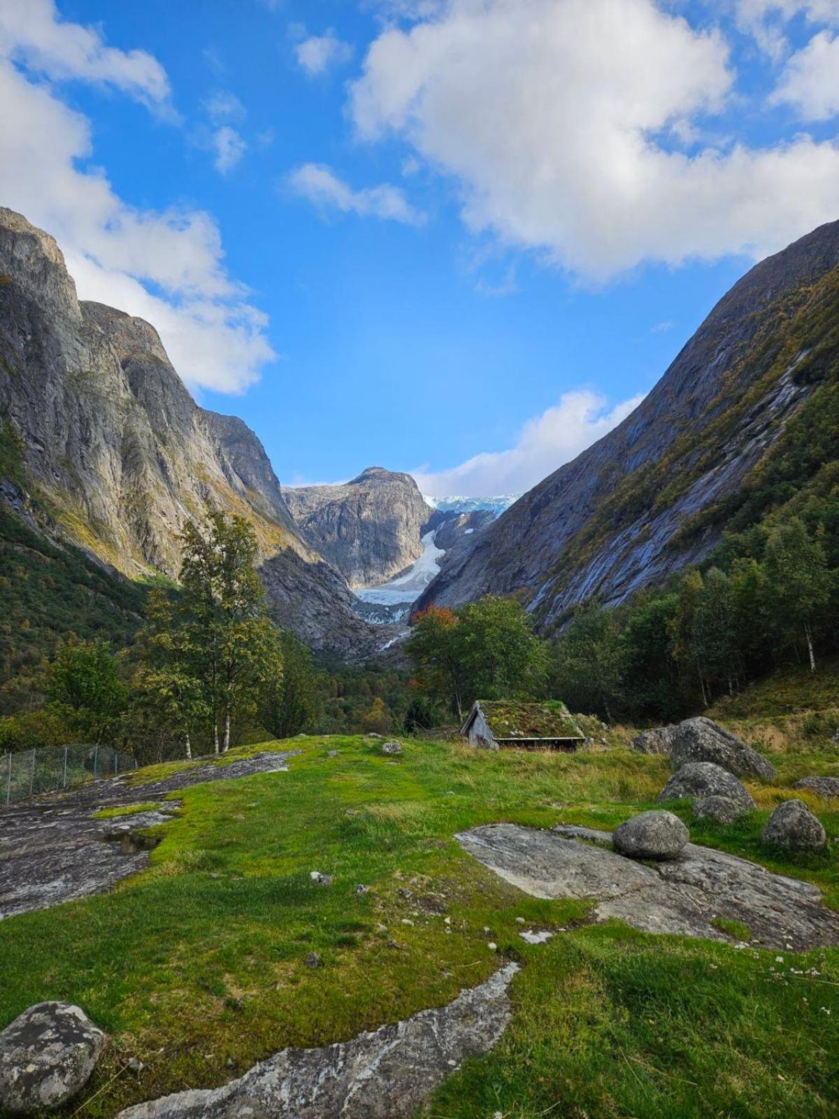 Trollbu Aabrekk gard Villa Briksdalsbre Buitenkant foto