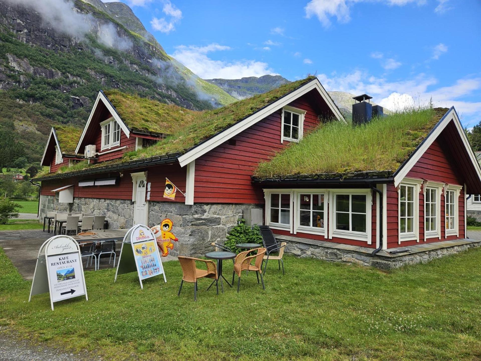 Trollbu Aabrekk gard Villa Briksdalsbre Buitenkant foto